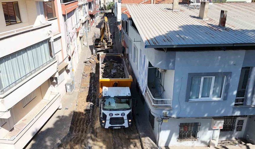 Nazilli'de 25 noktada yol çalışması