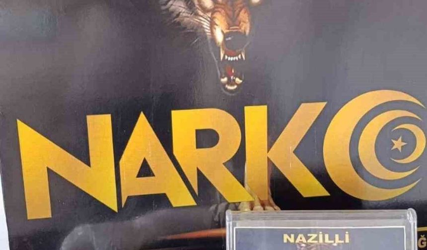 Nazilli'de 756 gram uyuşturucu madde ele geçirildi
