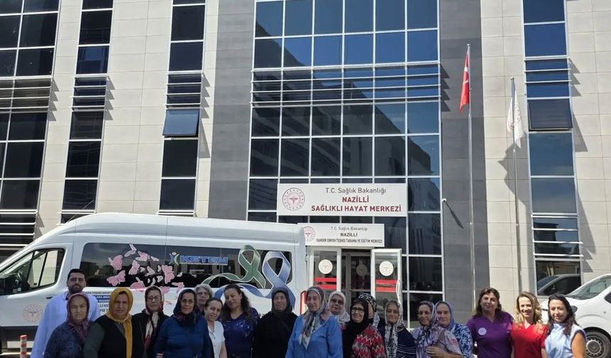Nazilli'de kanser taramaları için vatandaşlara çağrı