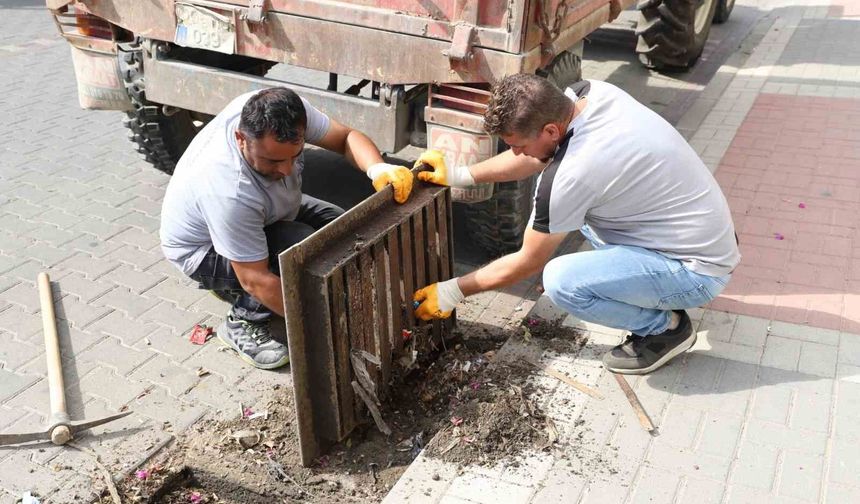 Nazilli'de kış öncesi mazgal temizliği