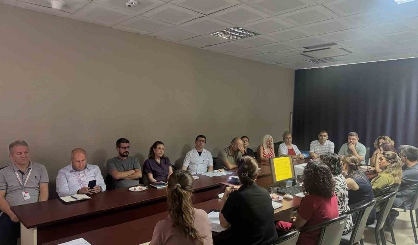 Söke Devlet Hastanesi'nde çalışan memnuniyeti toplantısı