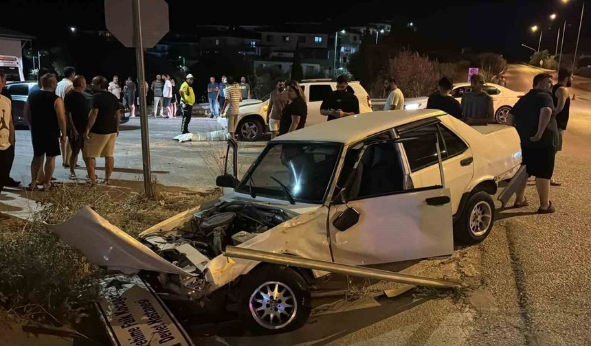 Söke'de trafik kazası: 2 yaralı