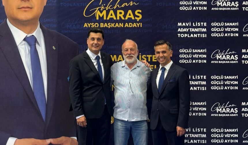 Söke'den Mavi Liste'ye güçlü destek: Yüksel Kavas, Gökhan Maraş'ın listesine girdi
