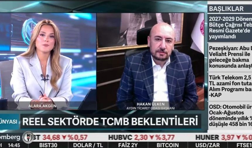 BAŞKAN ÜLKEN: KOBİ KISITLARI GEVŞETİLMELİ, KREDİLER TABANA YAYILMALI
