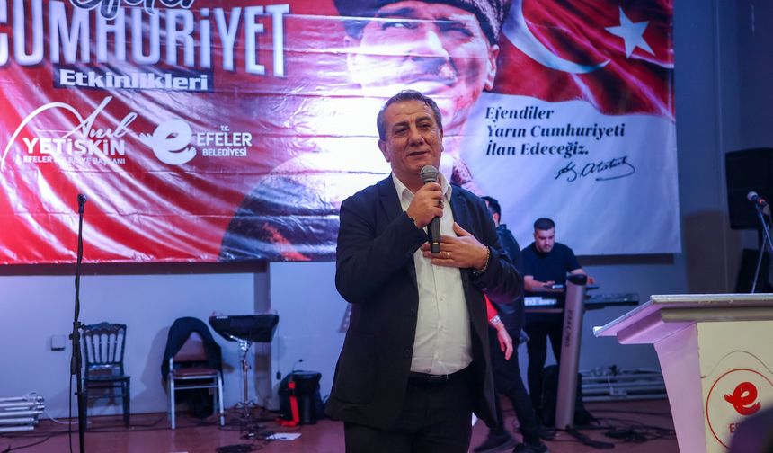EFELER’DE CUMHURİYET BAYRAMI COŞKUSU