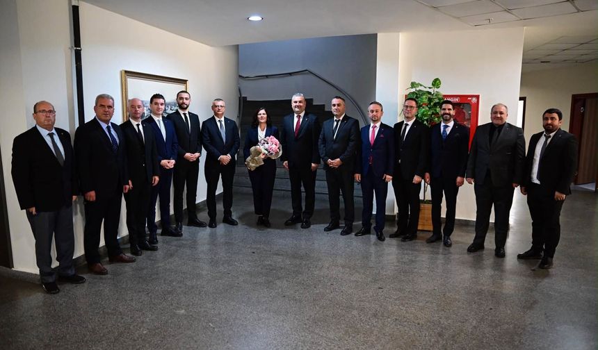 Özlem Çerçioğlu, Nazilli Ticaret Odası Yönetimini Ağırladı