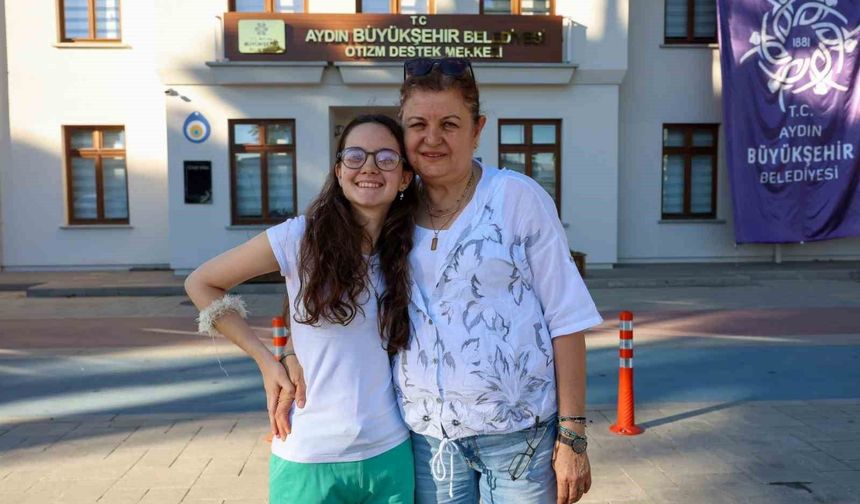 Aydın Büyükşehir Otizmli öğrencilere destek oluyor