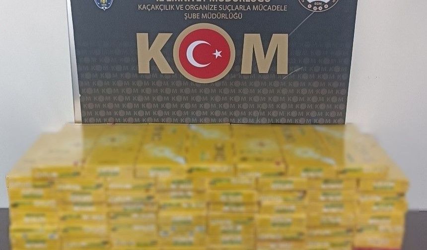 Aydın'da kaçak tütün operasyonu