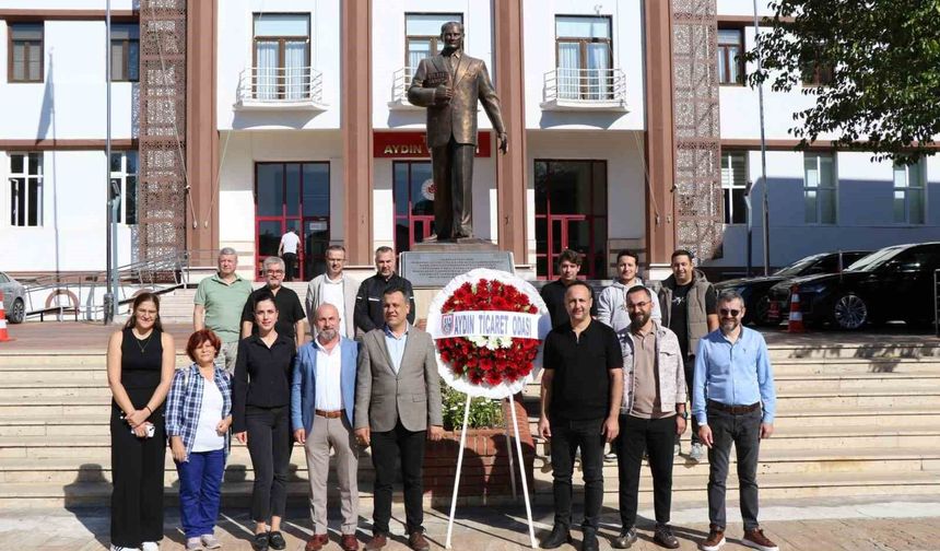 Aydın'da Sigorta Haftası çelenk töreniyle kutlandı
