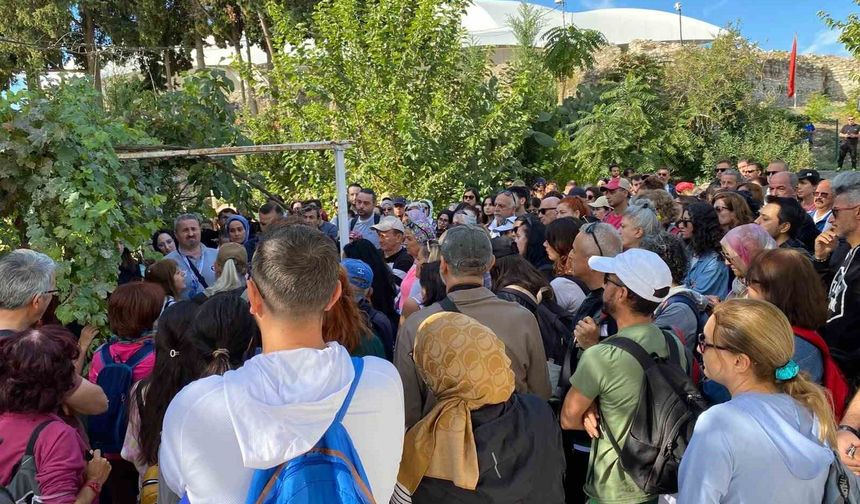 Aydın'da trekking sezonu Kadıkalesi'den başladı