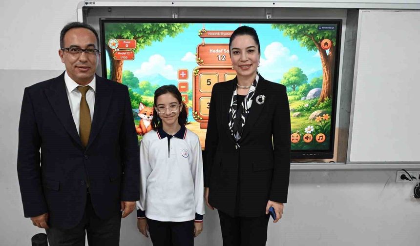 Aydın'da yeni EBA öğrencilere tanıtıldı