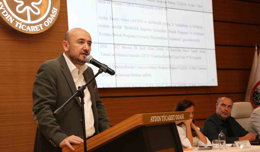 AYTO Başkanı Ülken: 'İhracatçımızın üzerindeki maliyet baskısını düşürmemiz lazım'