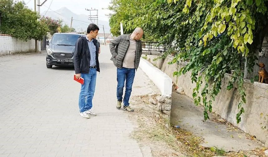 Başkan Zencirci, Tekin Mahallesi'nde yapılacak çalışmaları değerlendirdi
