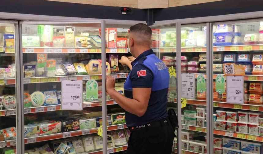 Bozdoğan'da marketlere sıkı denetim