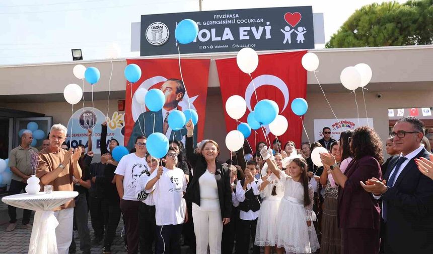 Didim'de özel çocuklar için 'Mola Evi' açıldı