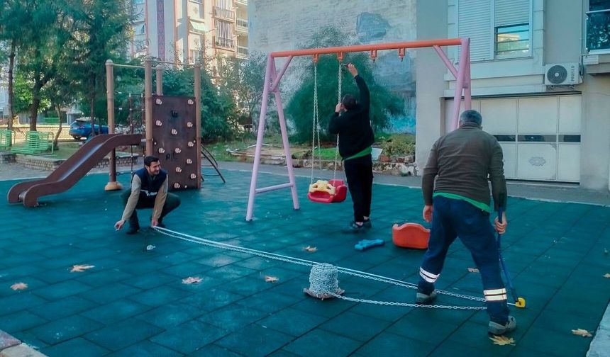 EFELER’DE ÇOCUKLAR İÇİN GÜVENLİ OYUN ALANLARI