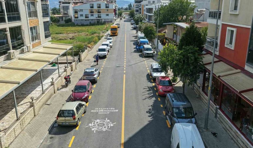 Efeler'de Göksu Caddesi yenilendi