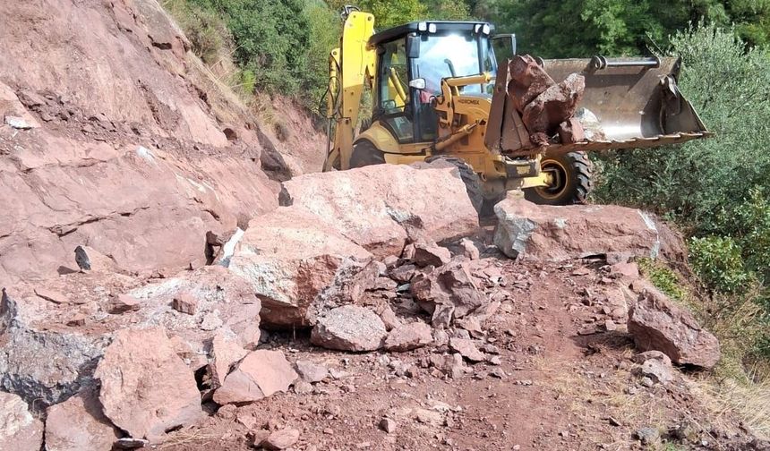 EFELER BELEDİYESİ’NDEN KAPANAN YOLLARA HIZLI MÜDAHALE