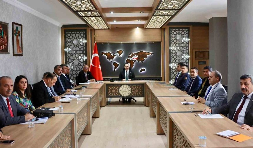 Koçarlı'da kurum amirleri bir araya geldi