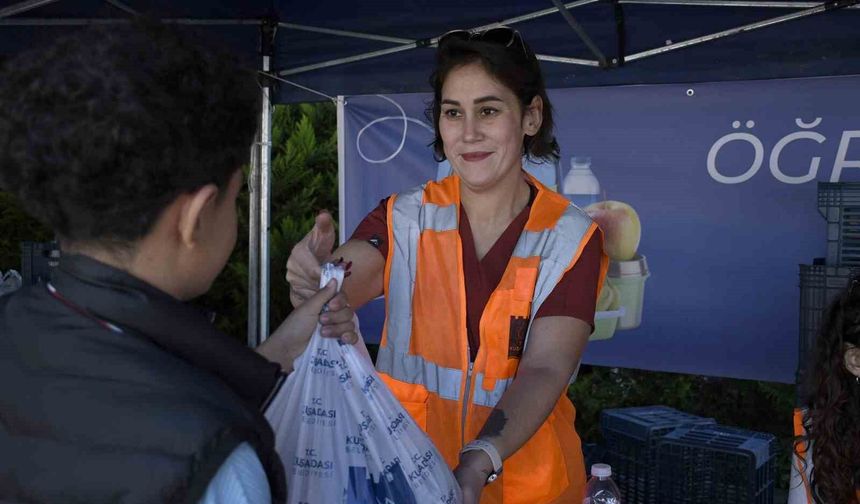 Kuşadası'nda bin 400 çocuğa her hafta beslenme desteği