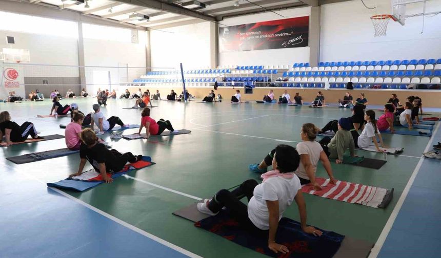 Nazilli'de sabah sporları başladı