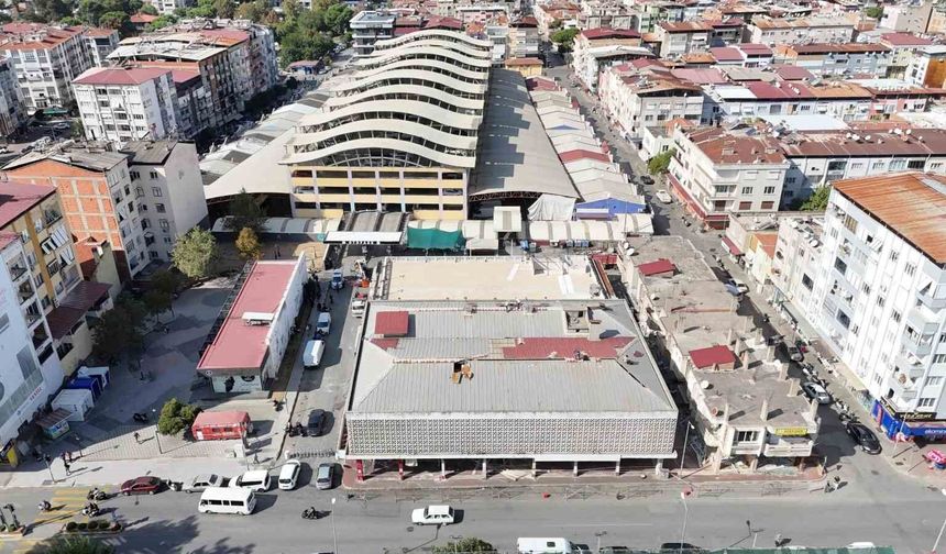 Nazilli'de yıkım öncesi pazar ve trafik düzenlemesi