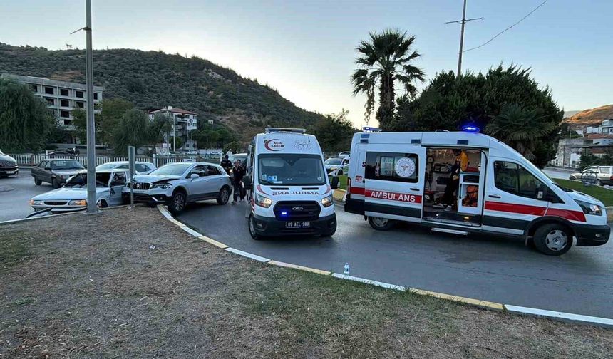 Söke'de trafik kazası: 2 yaralı