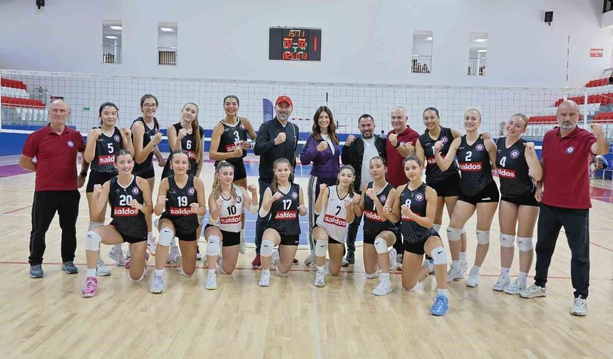 Söke'nin sultanlarından net galibiyet; 3-0