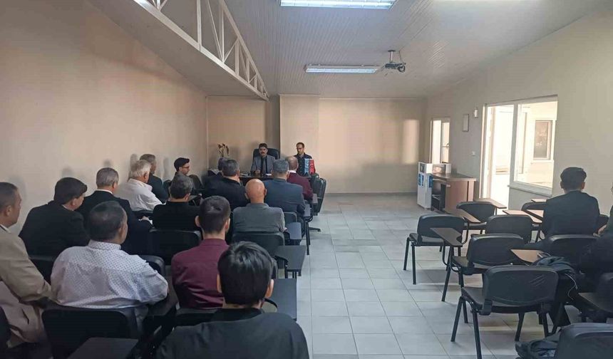 Yenipazar'da din hizmetleri ve personel çalışmaları değerlendirildi