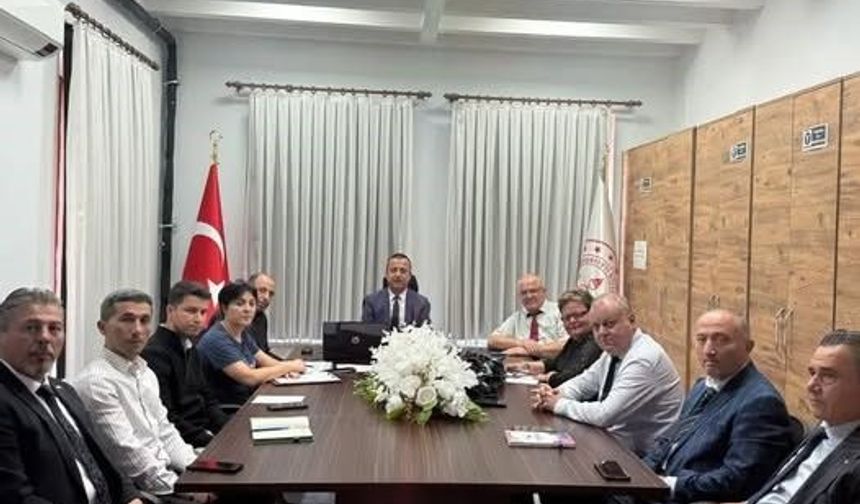 Yenipazar'da ortak yazılı sınavlar için hazırlık toplantısı