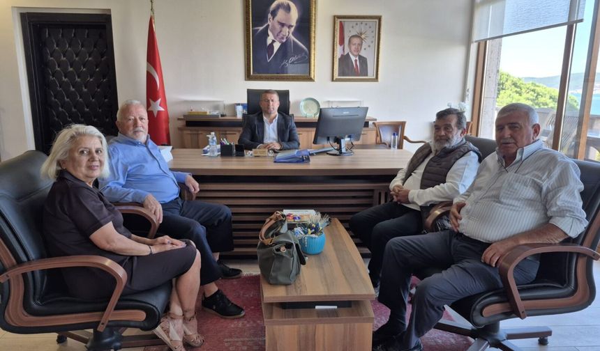 TEKGÜÇ-DER Ayvalık Şubesi’nden Kaymakama Ziyaret"Emekliler İçin Talepler İletildi"