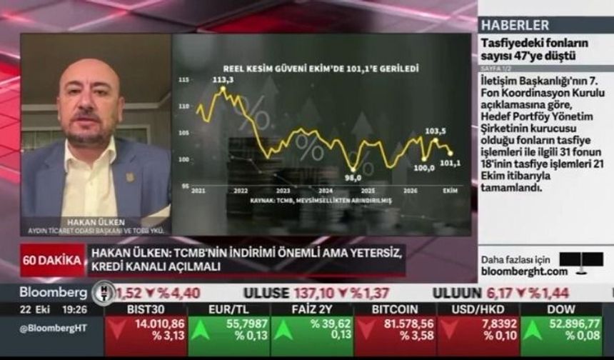 BAŞKAN ÜLKEN, İŞ DÜNYASININ ÖNCELİKLERİNE DİKKAT ÇEKTİ