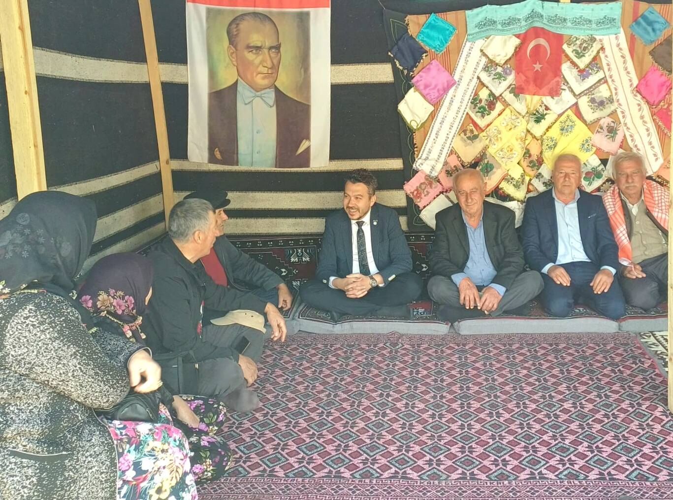 İYİ Parti Aydın İl Başkanlığı Cincin Yörük Festivali’nde