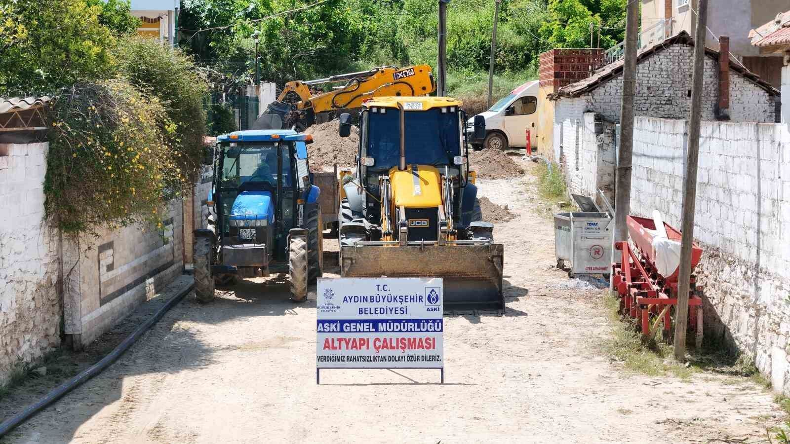 Aydın Büyükşehir Belediyesi'nden Koçarlı'ya altyapı yatırımı