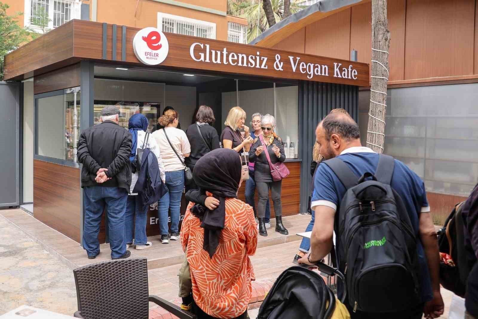 Efeler'de çölyak hastalarına güvenli lezzet durağı