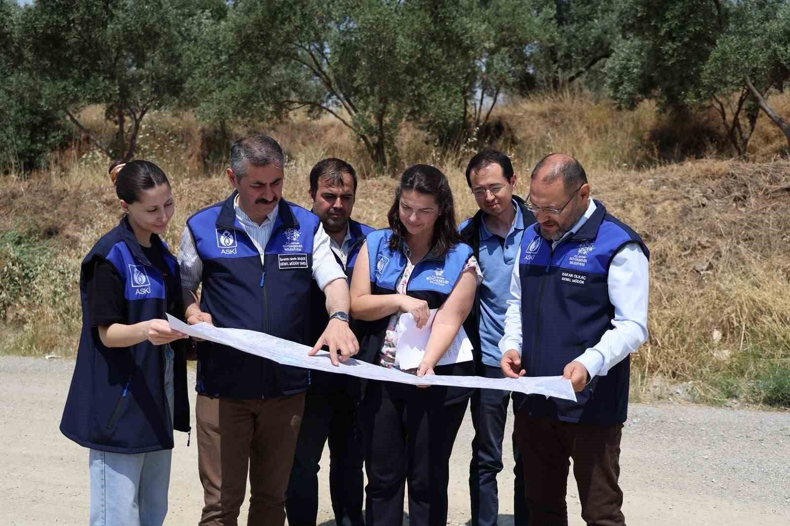 Germencik'e 56,5 kilometrelik yeni içme suyu hattı geliyor