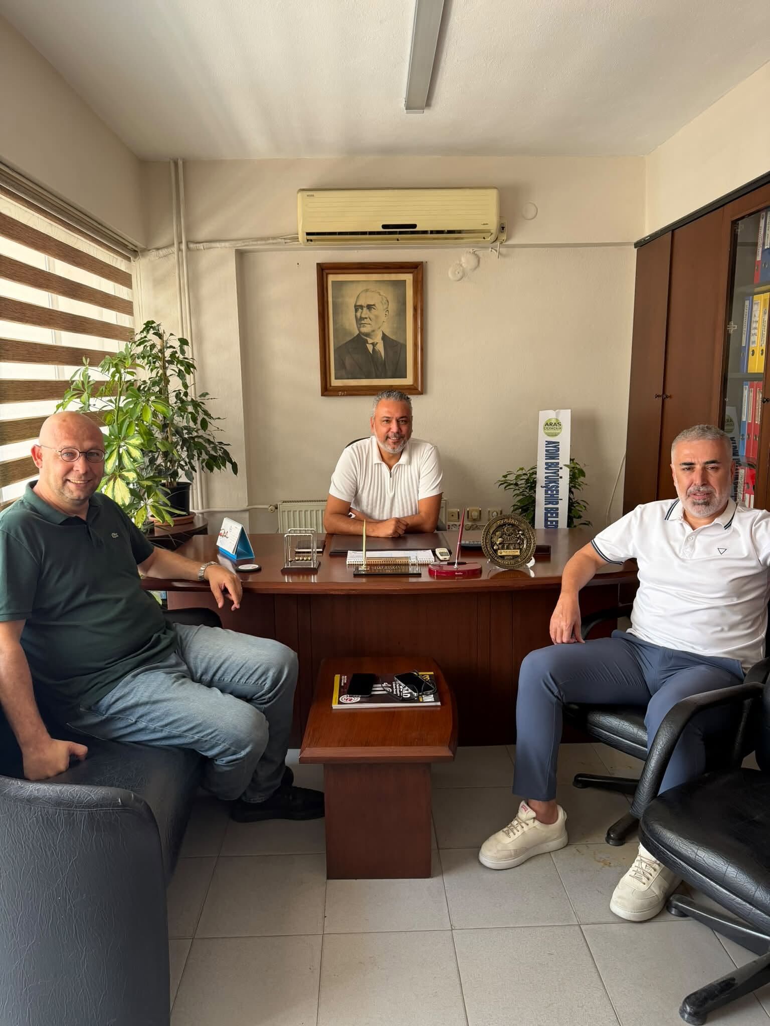Aydın Büyükşehir Belediyespor Yönetiminden ASKF'ye Ziyaret