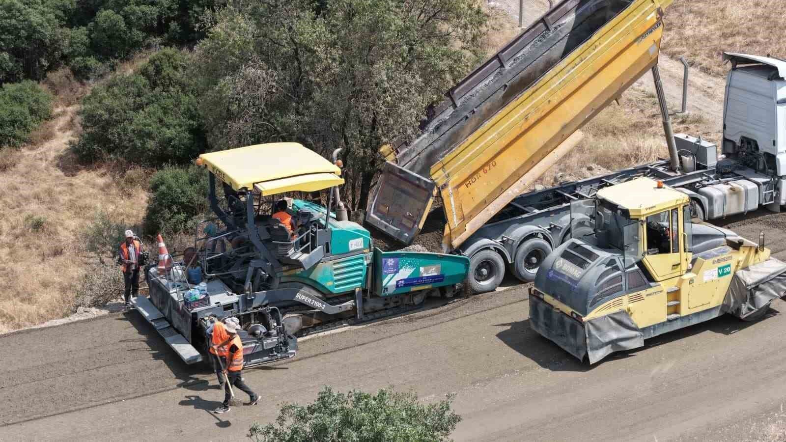 Büyükşehir'den Yenipazar'da ulaşımı rahatlatacak yol hamlesi