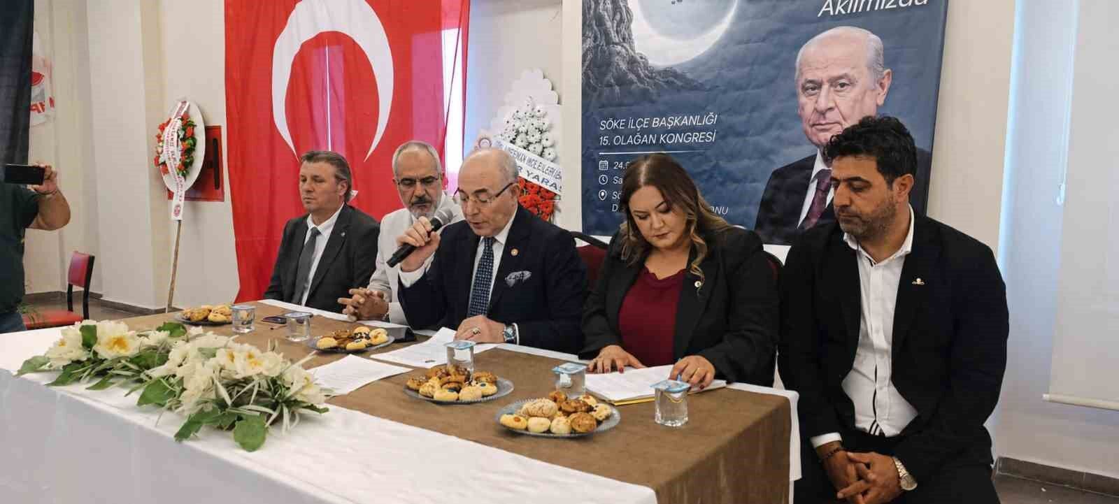 MHP Söke'de Onur Şahin dönemi başladı