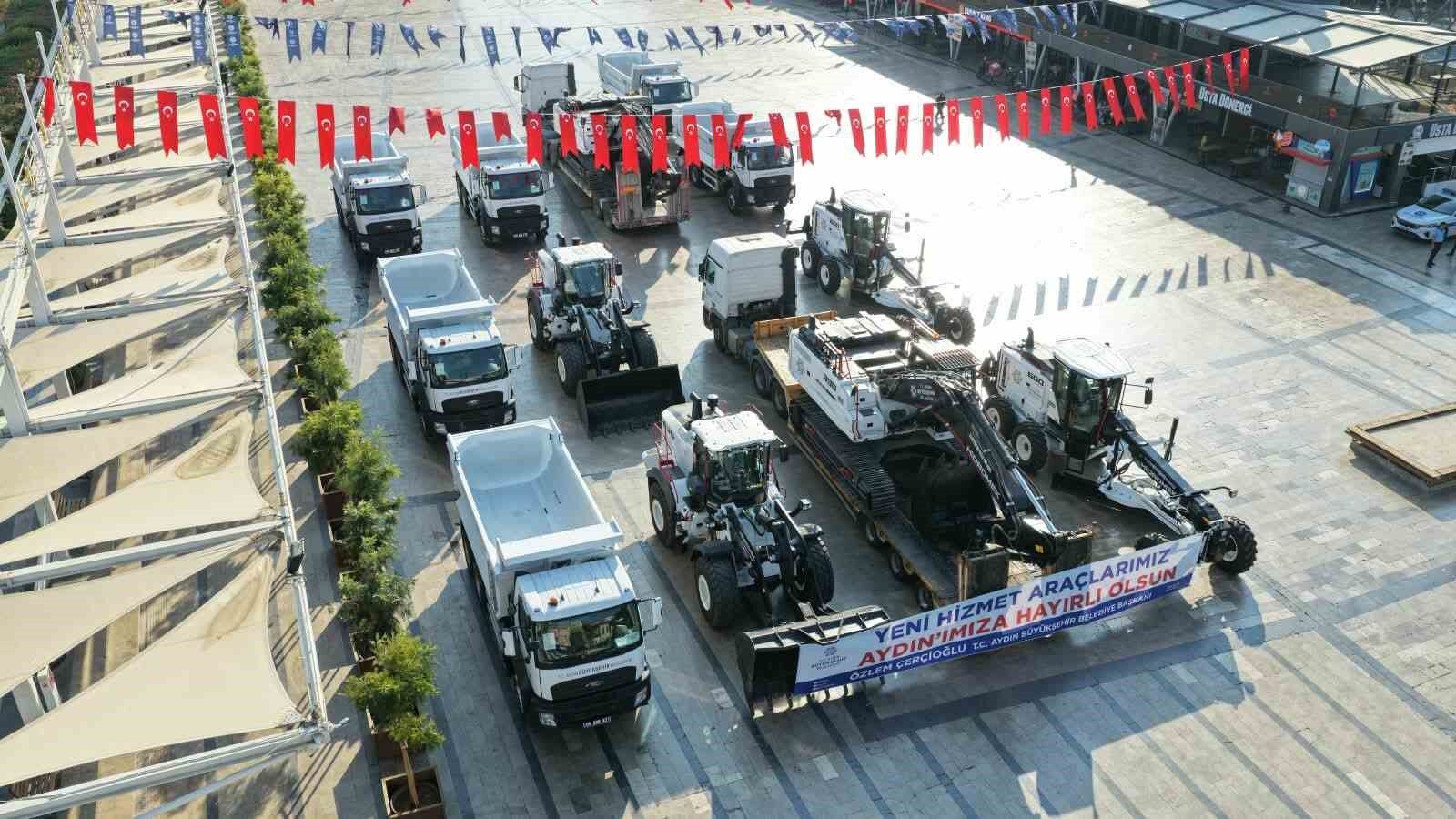 Aydın Büyükşehir Belediyesi filosuna 150 milyon TL'lik takviye