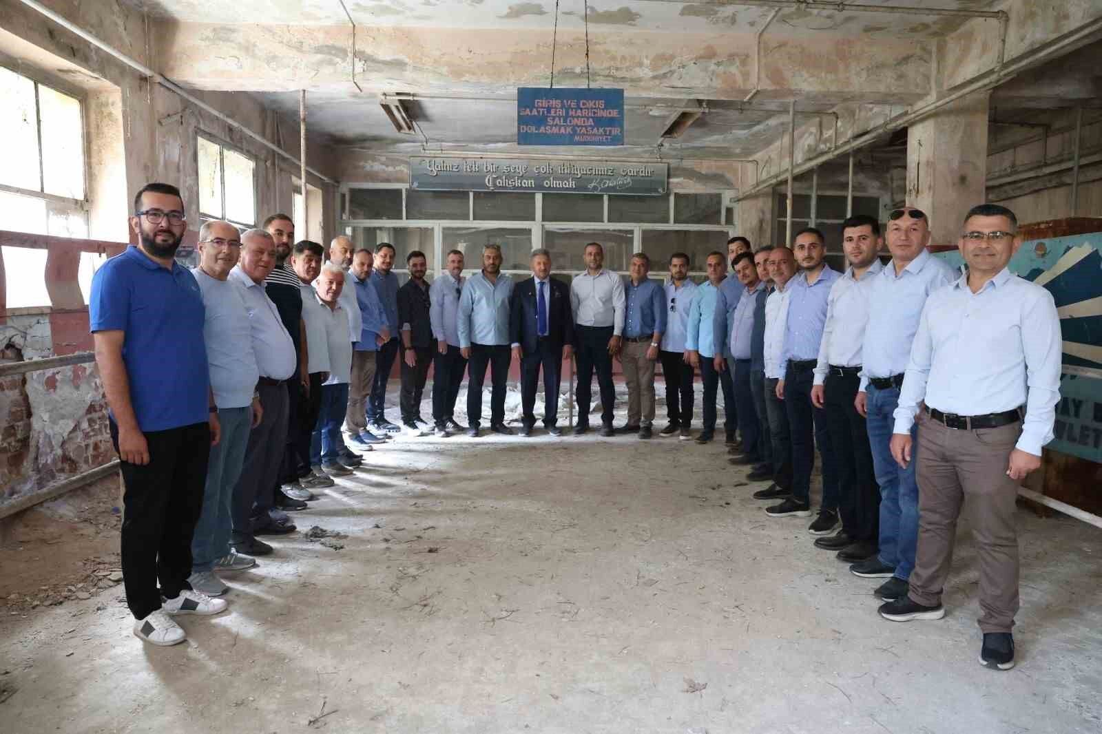 Başkan Arslan: 'Bir yılda ayağa kaldırılacak'