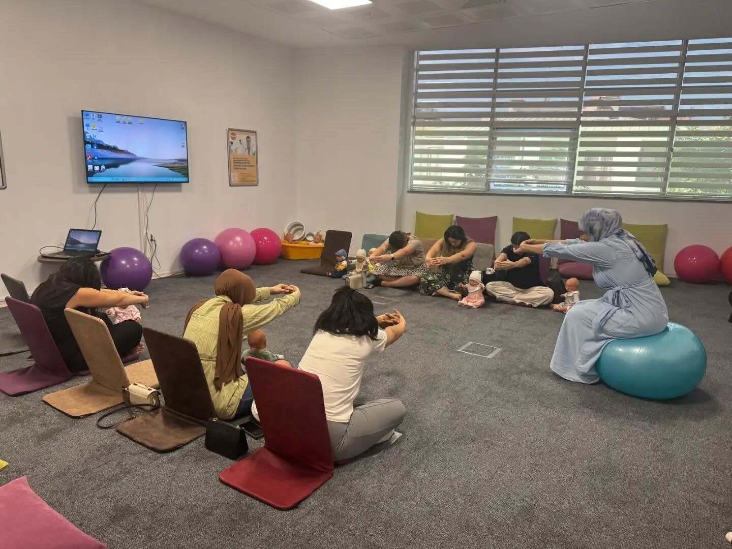Nazilli'de anne adaylarına gebelik sürecine hazırlık eğitimi