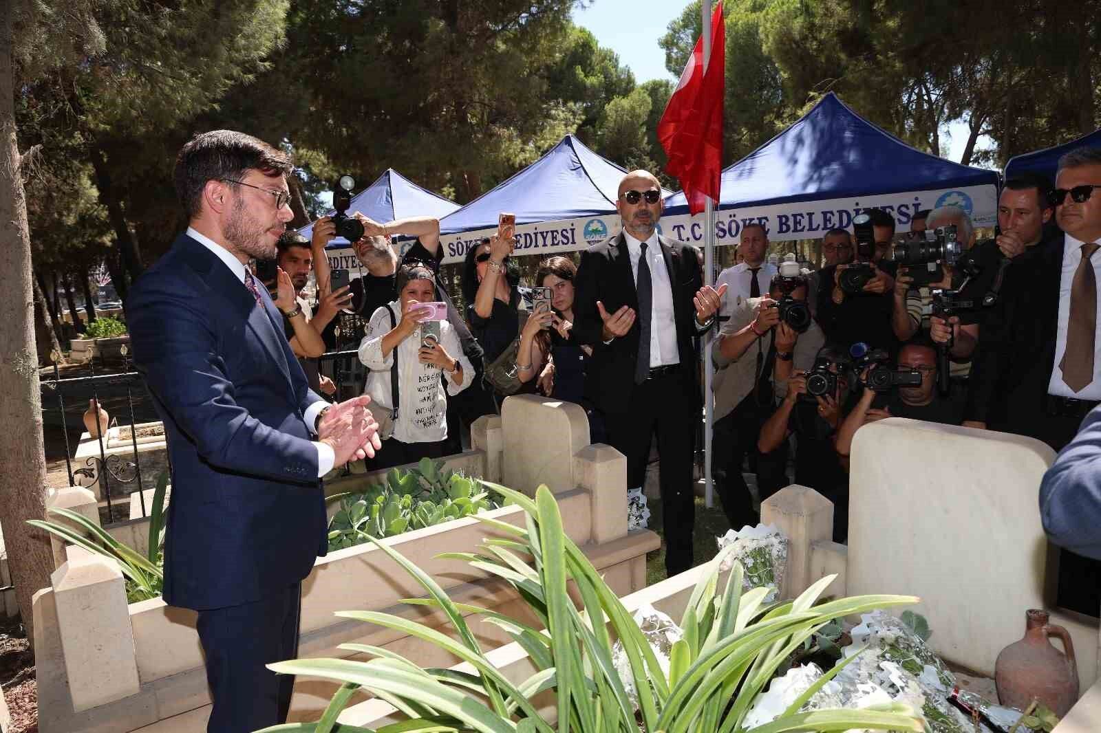 Süper Vali Recep Yazıcıoğlu Söke'de anıldı