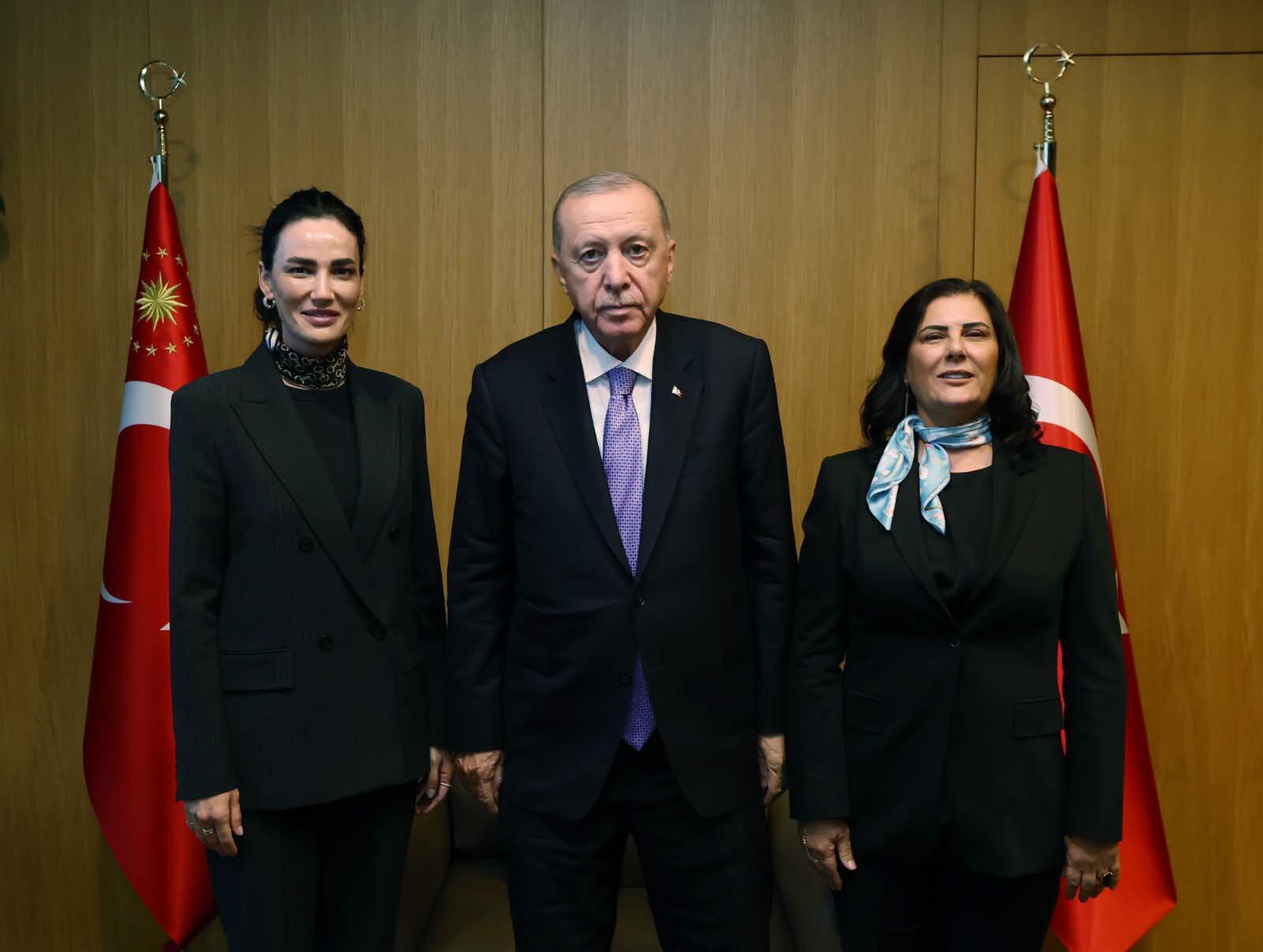 SARIBAŞ VE ÇERÇİOĞLU’NDAN CUMHURBAŞKANI ERDOĞAN’A ZİYARET