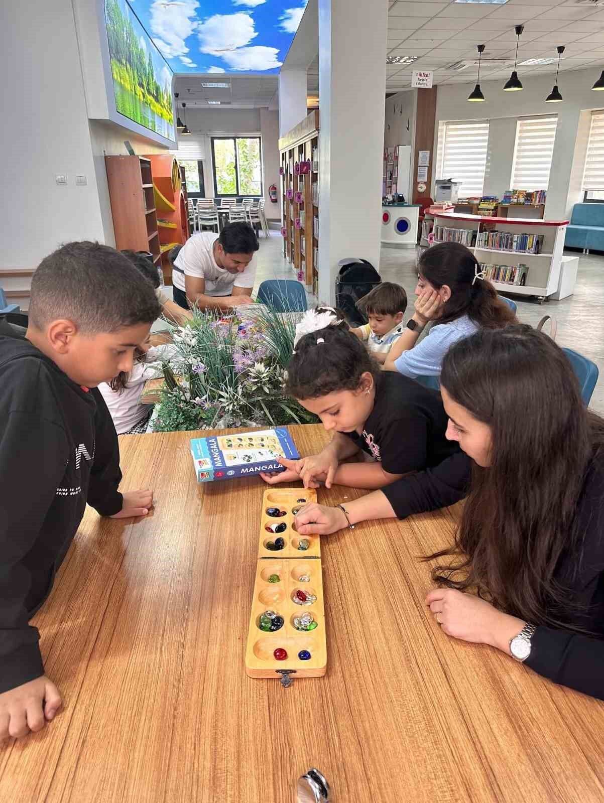 Aydın'da çocuklar zeka oyunlarıyla öğrendi