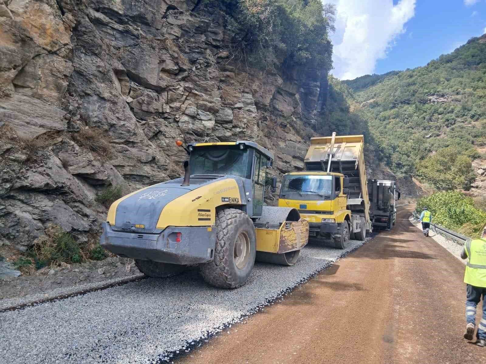 Aydın'ın 17 ilçesinde yollar için eş zamanlı çalışma