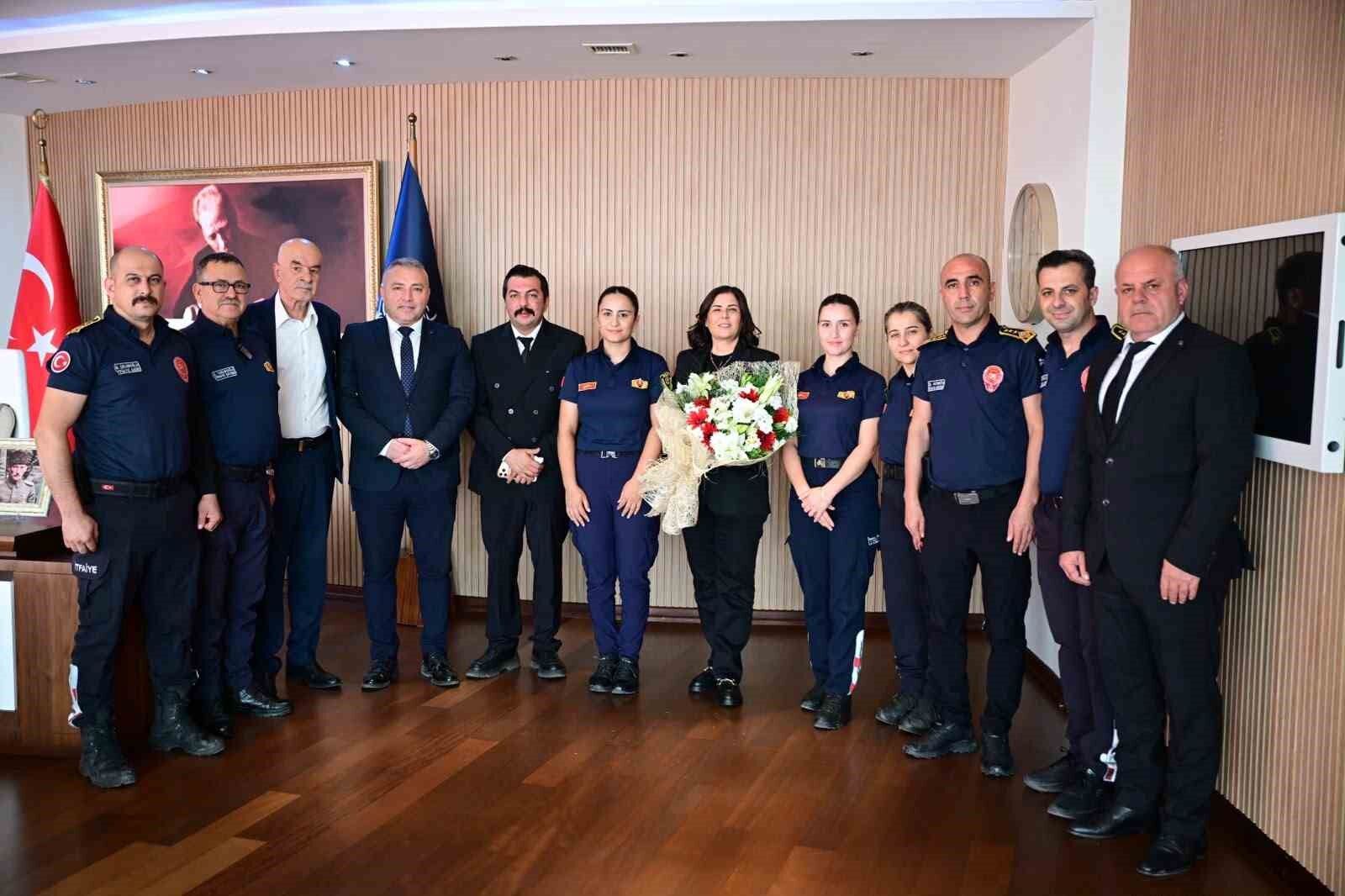 Başkan Çerçioğlu, ateş savaşçılarını unutmadı