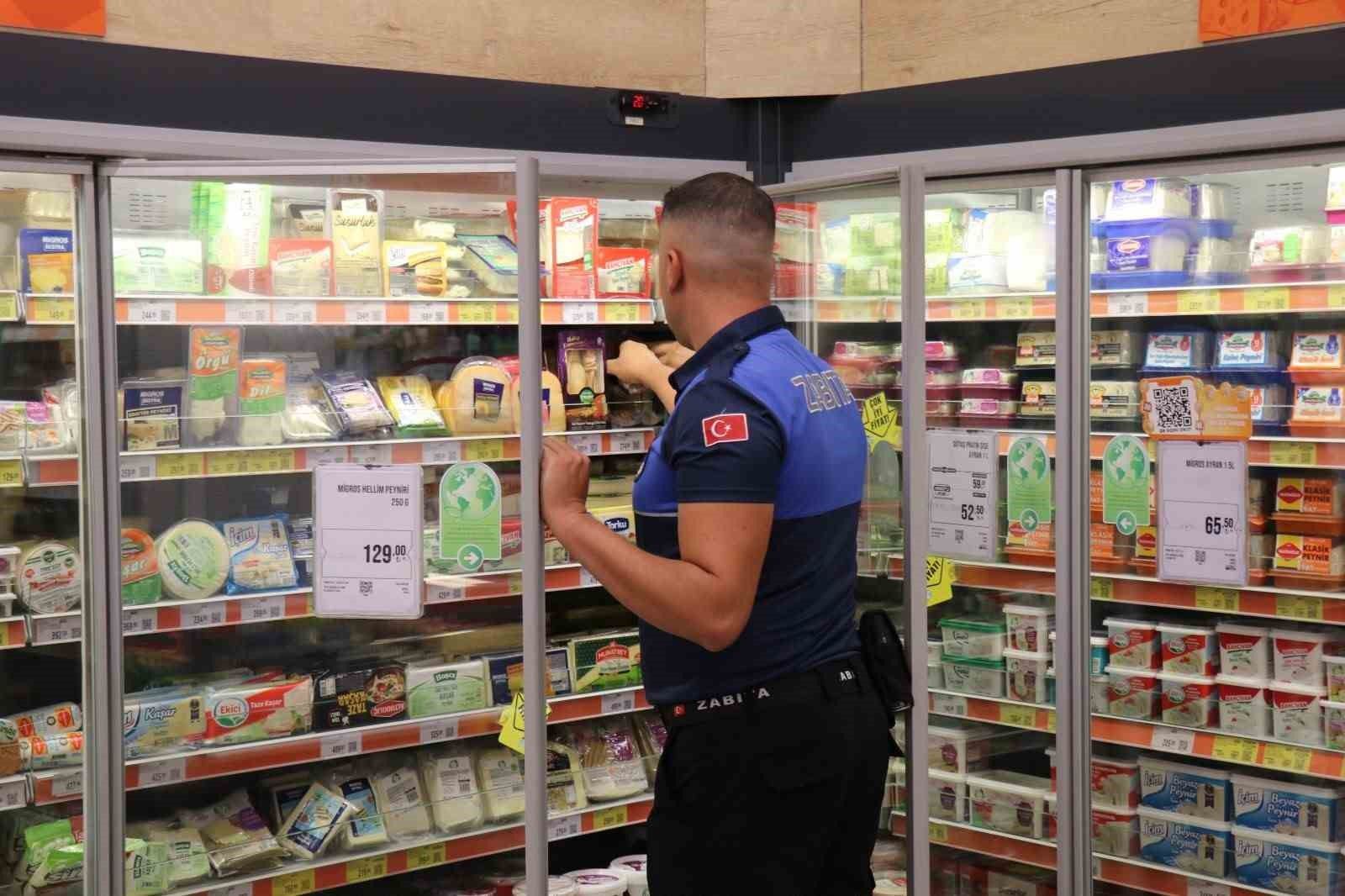 Bozdoğan'da marketlere sıkı denetim